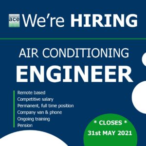 air cool engineering NI is looking to hire an Air Conditioning Engineer